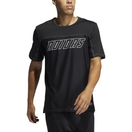 Adidas Men's T-Shirt Fb Hype Tee Black - Adidas