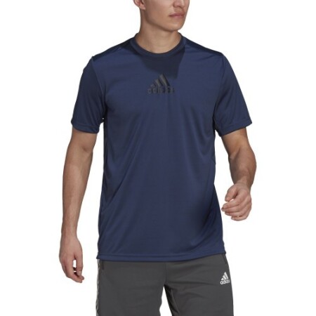 Adidas Men's T-Shirt M 3s Back Tee Blue - Adidas