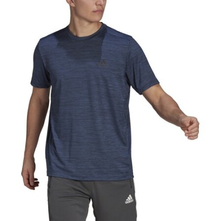Adidas Men's T-Shirt M Ht El Tee Blue - Adidas