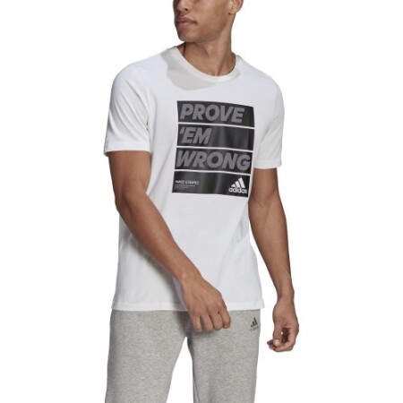 Adidas Men's T-Shirt M Prvemwrng T White - Adidas