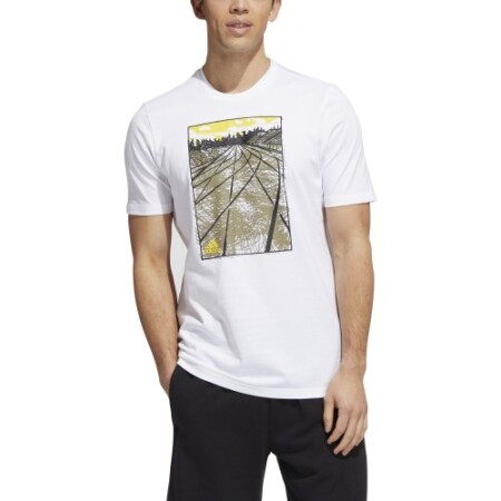Adidas Men's T-Shirt M Skt Ph G Tee White HK6742 - Adidas