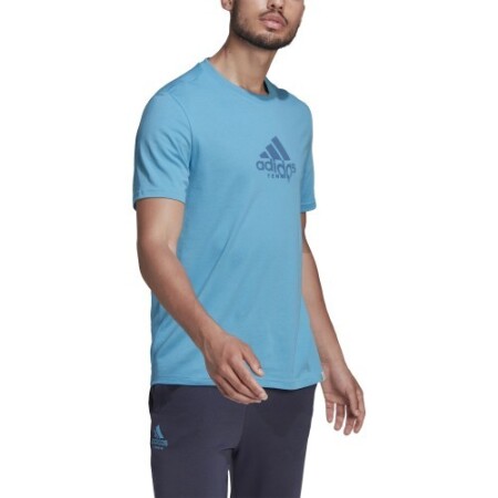 Adidas Men's T-Shirt M Ten Game G Tee Blue HC1648 - Adidas