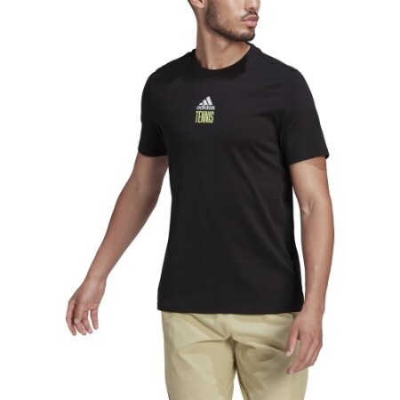 Adidas Men's T-Shirt M Tns Par G Tee Black HA0965 - Adidas
