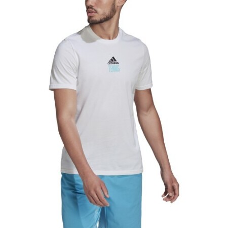 Adidas Men's T-Shirt M Tns Par G Tee White HA0966 - Adidas