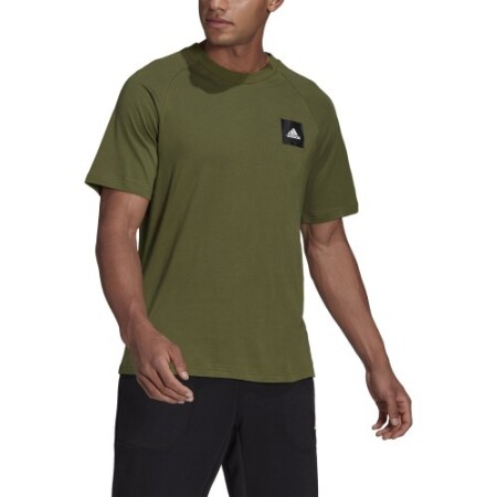 Adidas Men's T-Shirt Mhe Tee Sta Green - Adidas