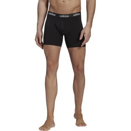 Adidas Men's Underwear Linear Brief 2p Black - Adidas