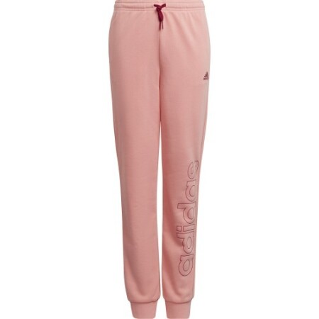 Adidas Pants For Girls G Lin Ft C Pant Pink HE1975 - Adidas