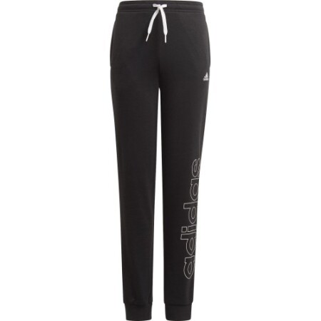 Adidas Pants For Teens G Lin Ft C Pant Black GN4066 - Adidas