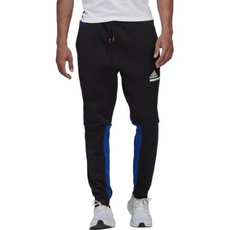 Adidas Pants Men Zne Pant Black Blue - Adidas