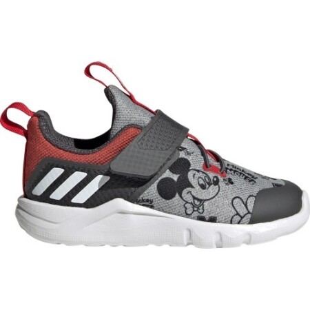 Adidas Shoes For Kids RapidaFlex Mickey Grey Red - Adidas