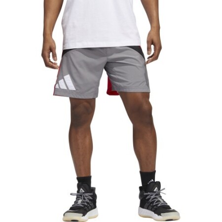 Adidas Shorts Men Galaxy Short Grey Red HE2902 - Adidas