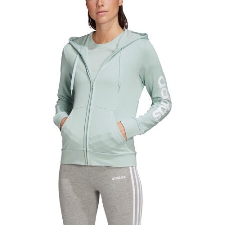 Adidas Sweater W E Lin FZ HD Green FM6484 - Adidas