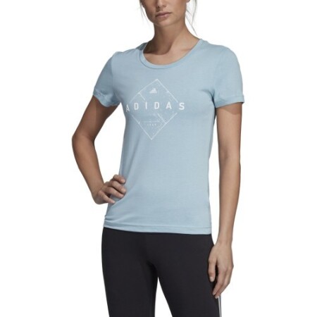 Adidas Sweatshirt Emblem Tee Blue - Adidas