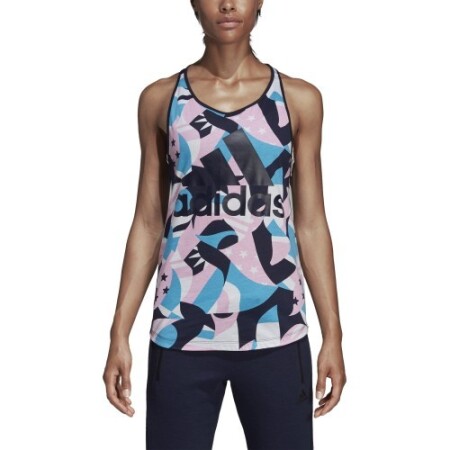 Adidas Sweatshirt W Sid Tank Aop Multicolor DP2378 - Adidas