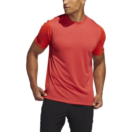 Adidas T-shirt Fl Geo Tee Red - Adidas