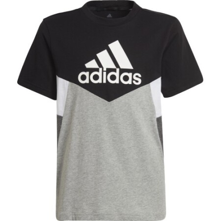 Adidas T-Shirt For Teens B Cb T Ess Black Grey HA4025 - Adidas