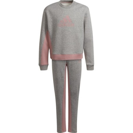 Adidas Tracksuit for Girls G Bos Co Ts Grey Pink H57225 - Adidas