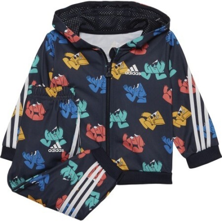 Adidas Tracksuit for Kids I Fi Shiny Jog Black HF1971 - Adidas