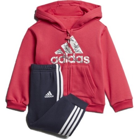 Adidas Tracksuit for Kids I Logo Jog Fl1 Blue Pink - Adidas