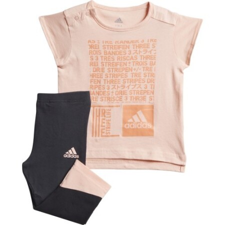 Adidas Tracksuit for Kids I MM Tight Set Coral Black - Adidas