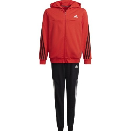 Adidas Tracksuit for Teens B Cotton Ts Black Red HF4509 - Adidas