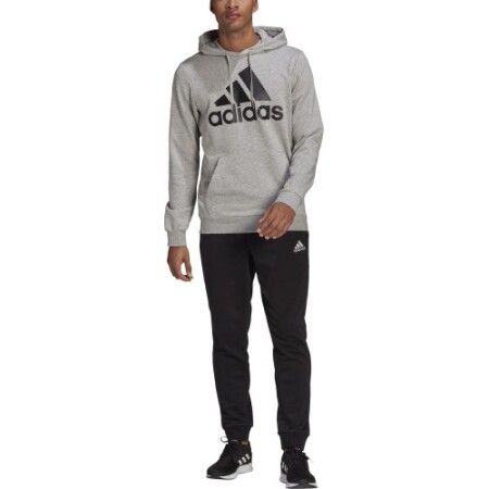 Adidas Tracksuit Men M Bl Ft Hd Ts Grey Black - Adidas