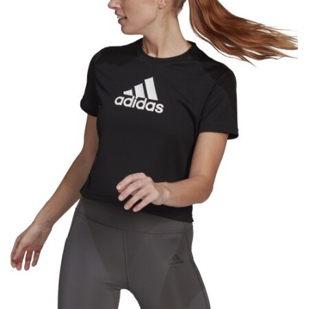Adidas Women's Blouse W Bl Cro T Black - Adidas
