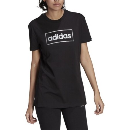 Adidas Women's Blouse W Fl Bx G Tee Black HC2153 - Adidas
