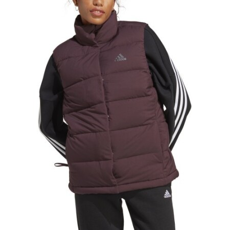 Adidas Women's Down Vest W Helionic Vest Bordeaux HE1456 - Adidas