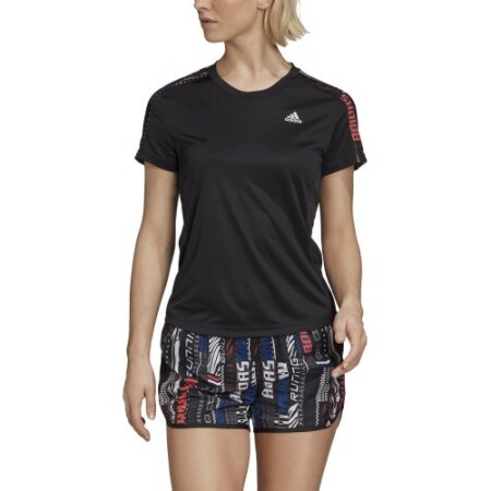 Adidas Women's Own The Run Tee Black - Adidas