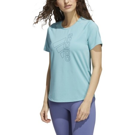 Adidas Women's Shirt W Tech Bos Tee Blue GS8773 - Adidas