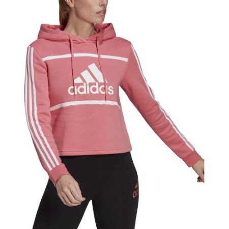 Adidas Women's Sweater W Cb Cro Hd Pink - Adidas