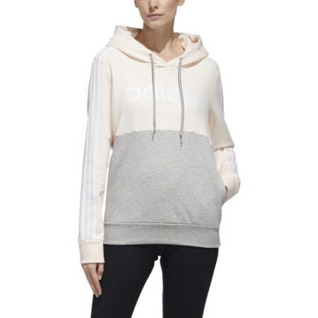 Adidas Women's Sweater W E Cb Fl Oh Hd Grey Pink GL6304 - Adidas