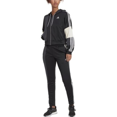 Adidas Women's Tracksuit W Bold Block Ts Black HK0462 - Adidas
