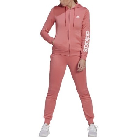 Adidas Women's Tracksuit W Lin Ft Ts Pink - Adidas