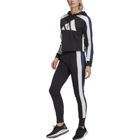 Adidas Women's Tracksuit W Ts Big Logo Black White GL9482 - Adidas