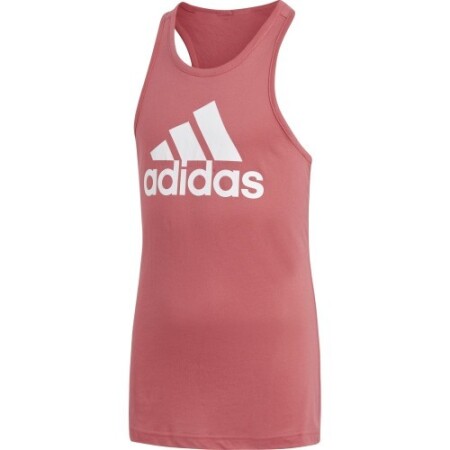 Adidas Youth Shirt YG Logo Tank Pink - Adidas