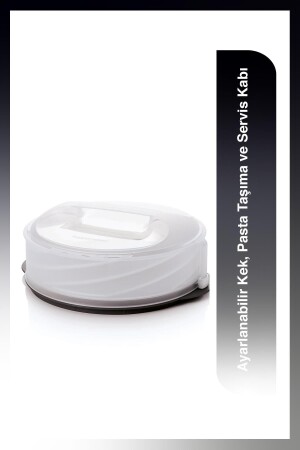 Adjustable Cake, Pastry Carrying and Serving Container 11111282 - Tupperware
