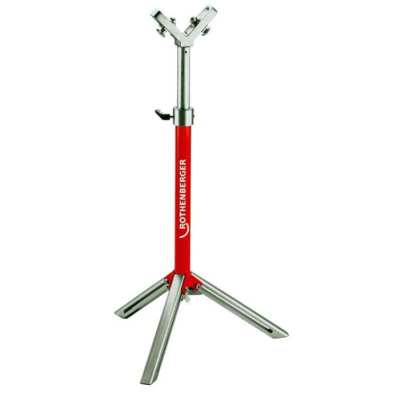Adjustable support stand for pipes up to 6