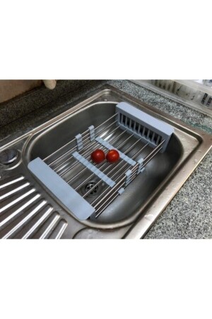 Adjustable Washing And Drying Rack Multi-Purpose Shelf - Over Sink Sink Rack DZ030 - Genel Markalar