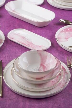 Adore 27 Piece Dinner Set for 6 People XSH-21-0490 TYC00713563031 - ACAR