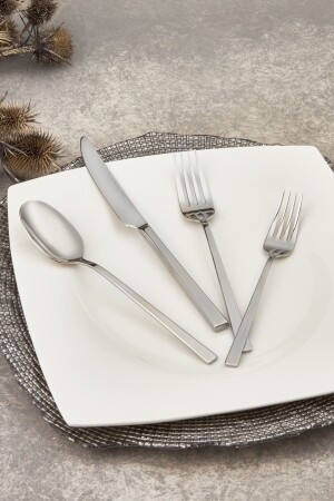 Adriatic 24 Piece Elegance Fork Spoon Knife Set for 6 Persons Boxed 153. 03. 08. 2156 - Karaca