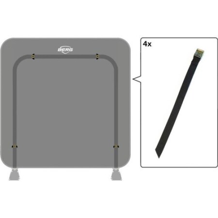 AeroWall - Attachment Band + Buckle (4x) - BERG