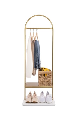 Afrodite Metal Footed Hanger Garment Hanger Gold Clothes Hanger Clothes Hanger - Fec Reklam