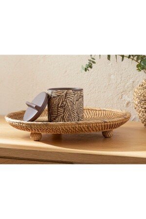 Agatha Dekotablett 31x31x5,3 cm Braun 10034782 - English Home