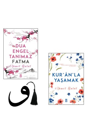 ahmet cloud - prayer knows no obstacles fatma - living with the quran - tearless vav bookmark gift 2 books - Timaş Yayınları