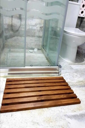 Ahşap Banyo Paspası PRA-8326919-2756 - Genel Markalar