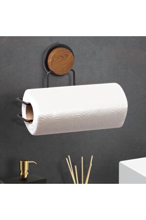 Ahşap Desenli Magic Fix Sihirli Yapışkan Siyah Kağıt Havluluk MGS-709W - Okyanus Home