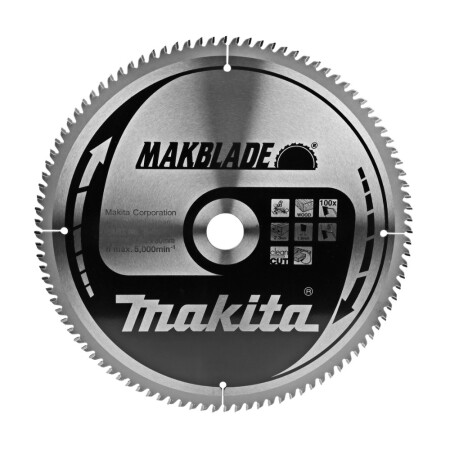 Ahşap kesme diski MAKITA 305x30x2.3mm 100T 5° - Makita Accessories