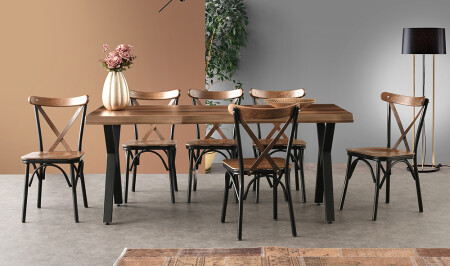 Air Dining Table Set - Cadde Yıldız